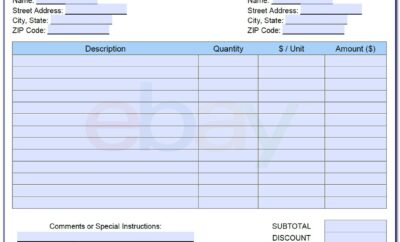 Ebay Invoice Request From Buyer