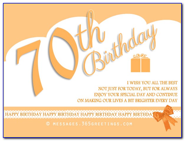 Editable 70th Birthday Invitations Templates Free