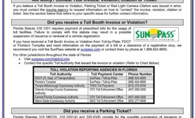 Fdot Toll Enforcement Invoice Pay