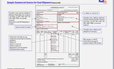 Fedex Commercial Invoice Form Pdf