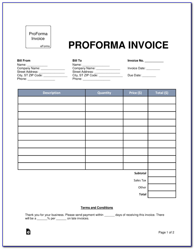 Fillable Pdf Commercial Invoice Ups