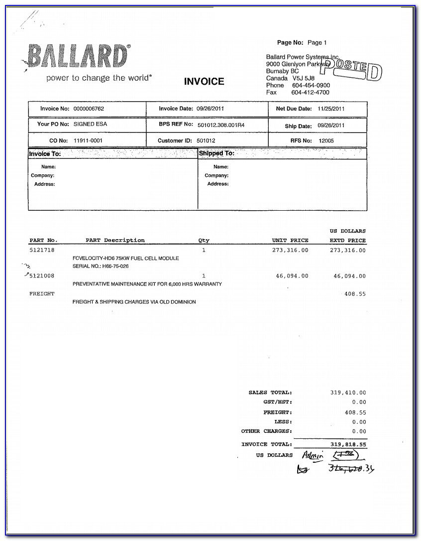 Fob Invoice Meaning