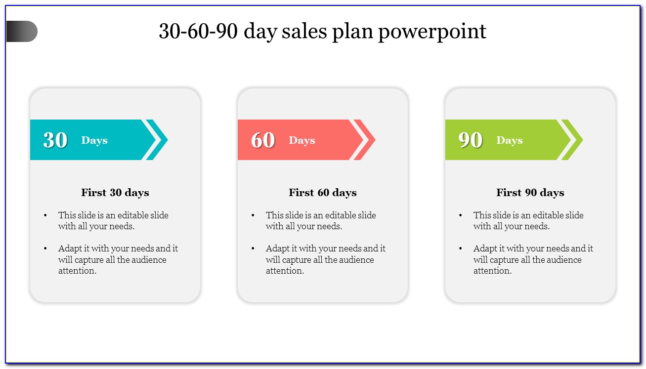 Free 30 60 90 Day Sales Action Plan Template
