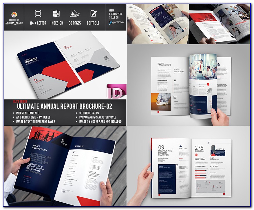 Free Adobe Indesign Annual Report Templates