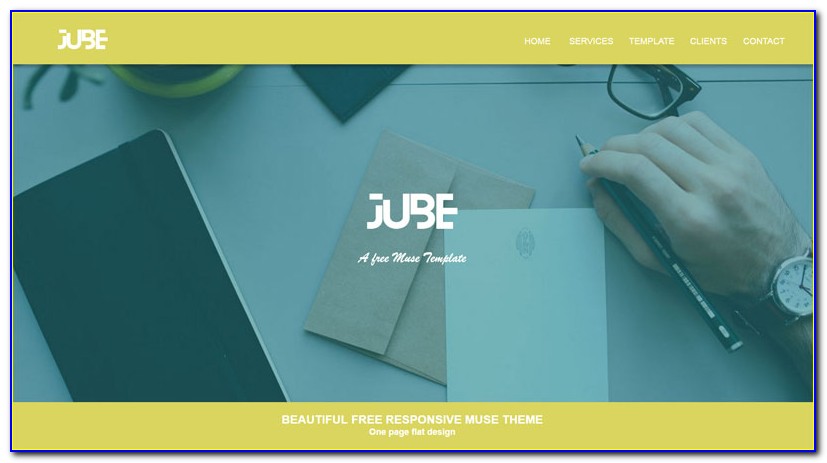Free Adobe Muse Templates For Photographers