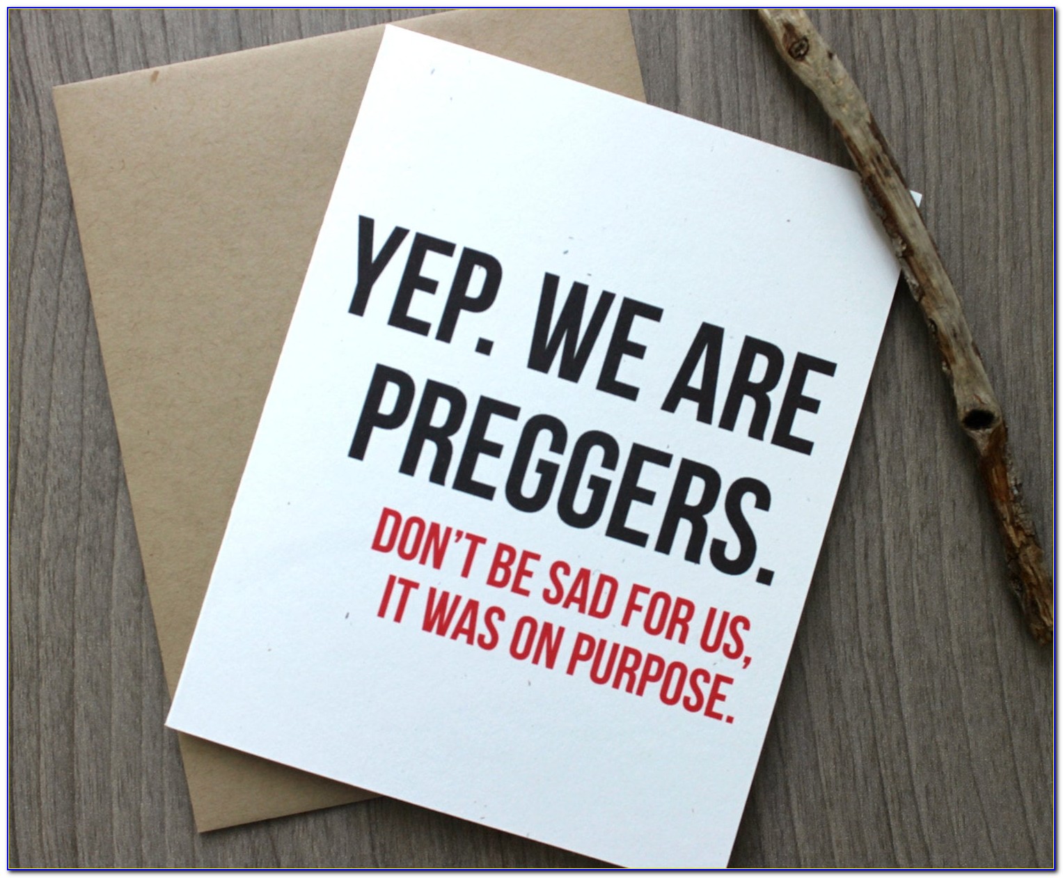 Funny Pregnancy Announcements To Husband