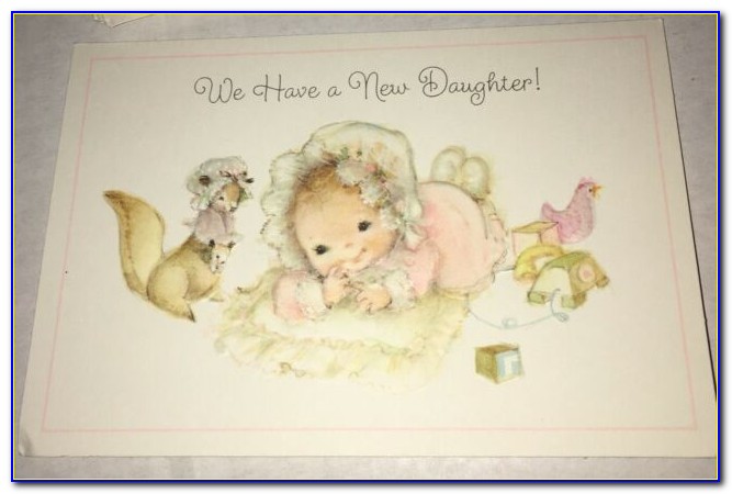 Hallmark Baby Announcement Cards