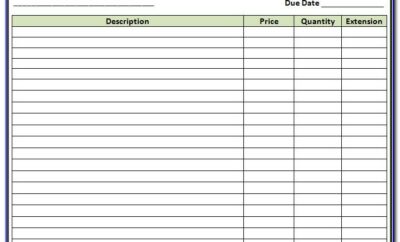 Invoice Sample Word Document Download
