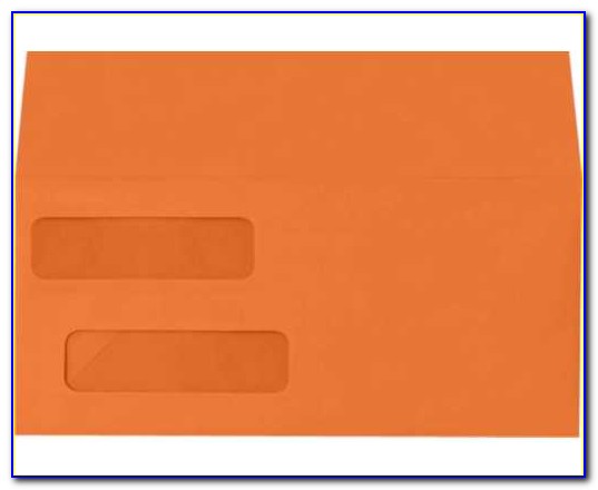 Invoice Template For Double Window Envelope