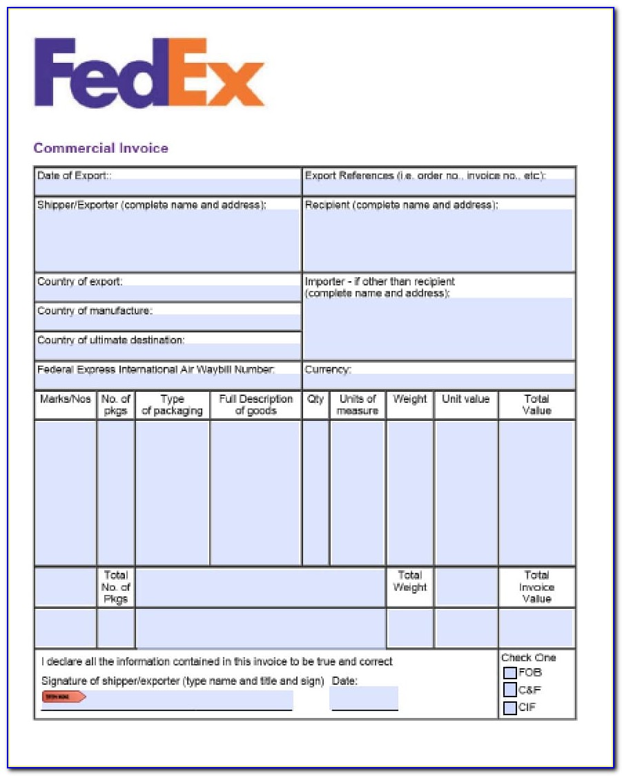 Invoice Template Word Sample