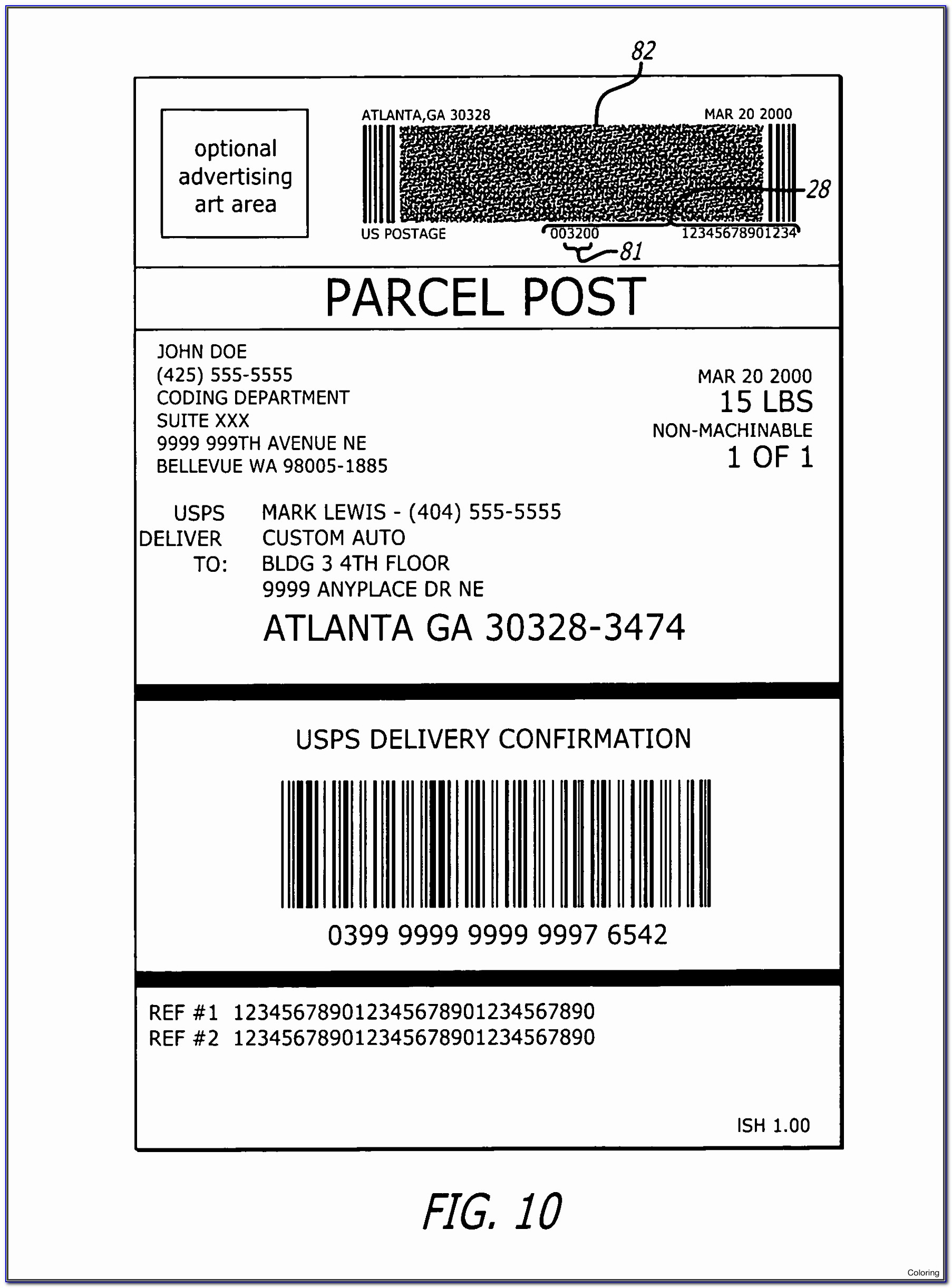 Mailing Labels Template Excel