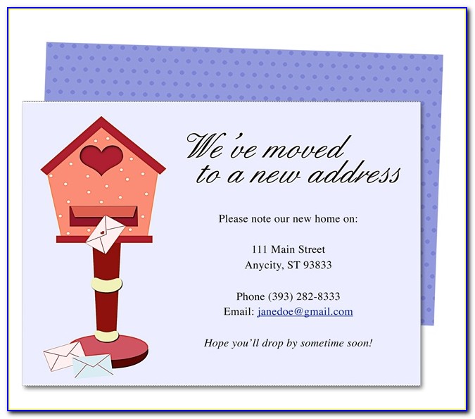 Office Moving Announcement Postcards