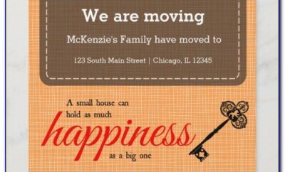 Personalized Moving Announcement Postcards