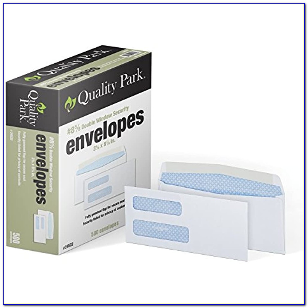 Quickbooks Invoice Envelopes