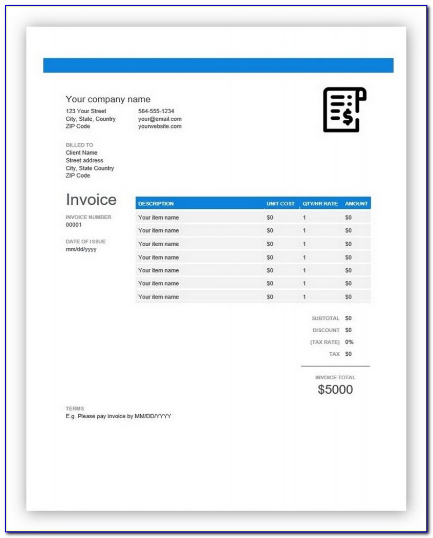 Quickbooks Modify Invoice Template