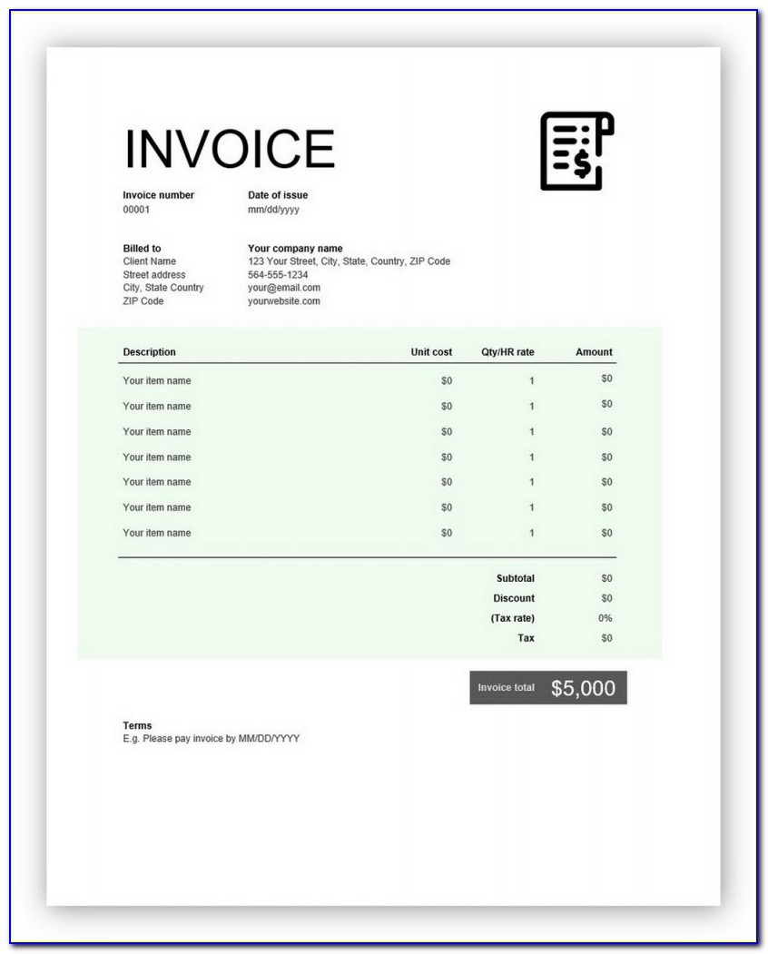 Quickbooks Online Recurring Invoice