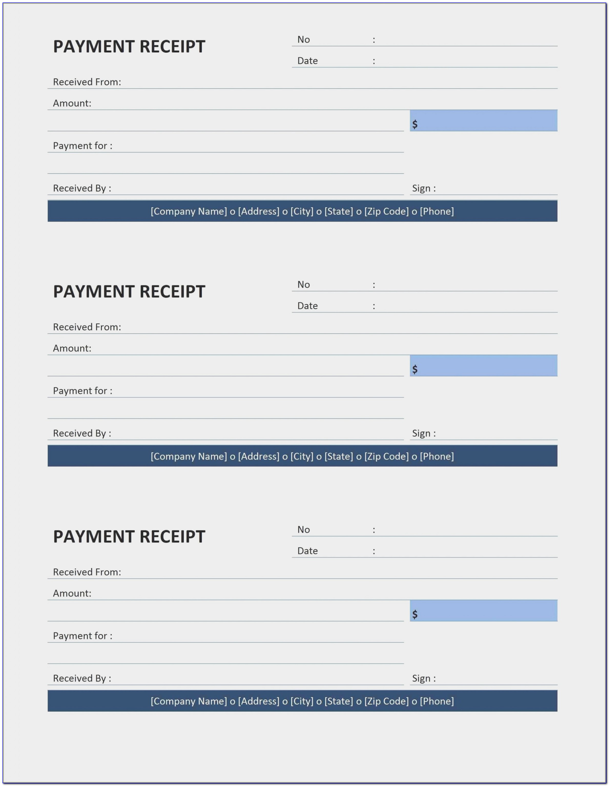 Service Invoice Templates For Microsoft Word