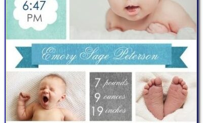 Snapfish Baby Announcement Cards