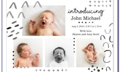 Snapfish Baby Boy Birth Announcements