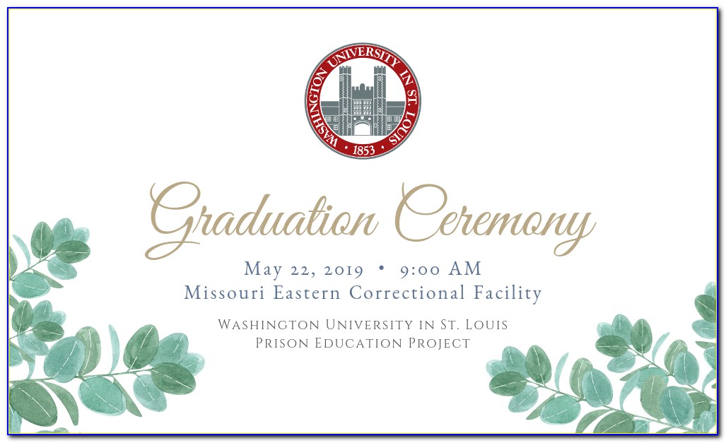 St Louis University Graduation Announcements