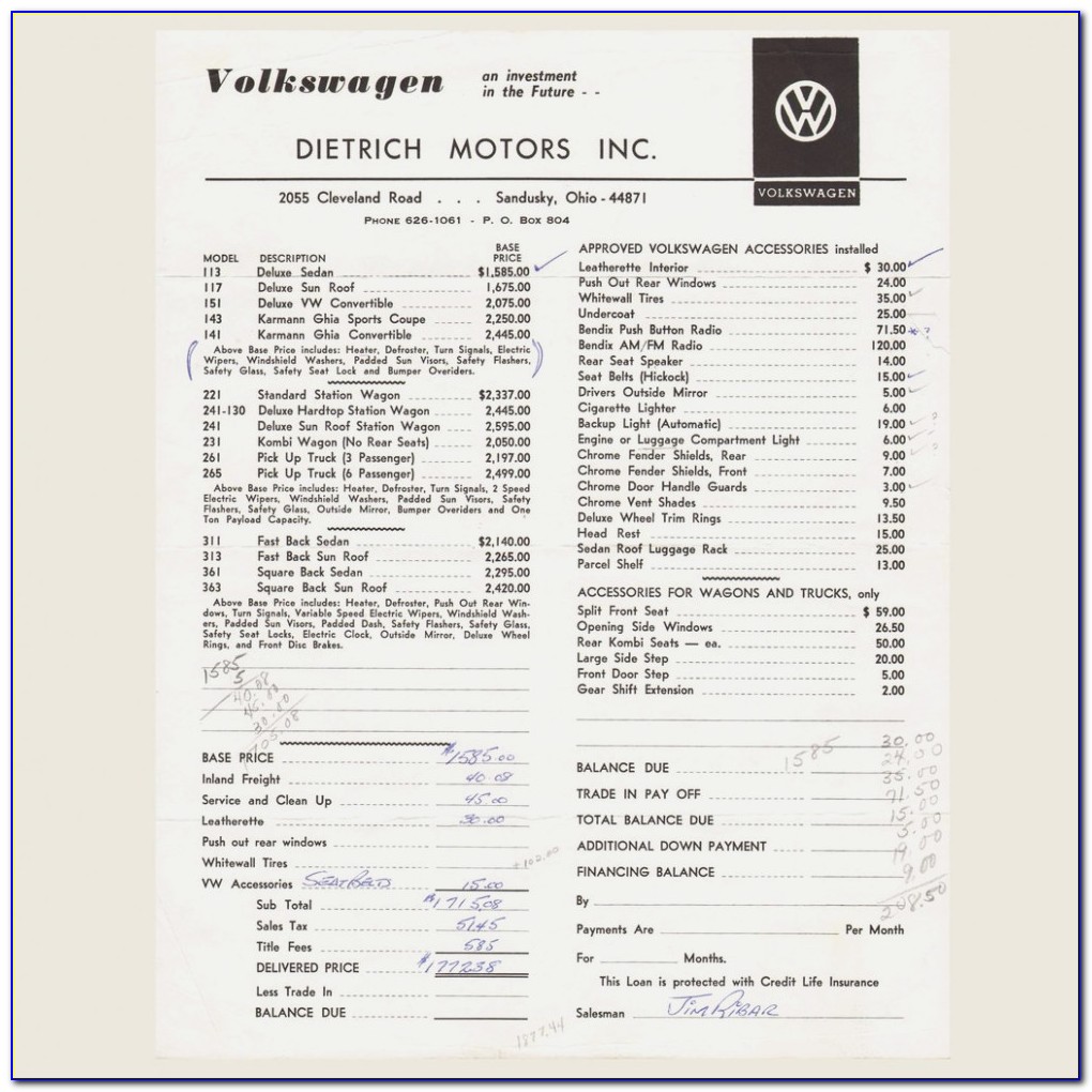 Volkswagen Tiguan Dealer Invoice Price