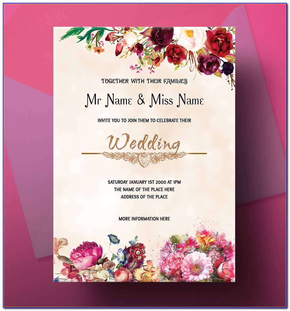 Wedding Announcement Cards For Free