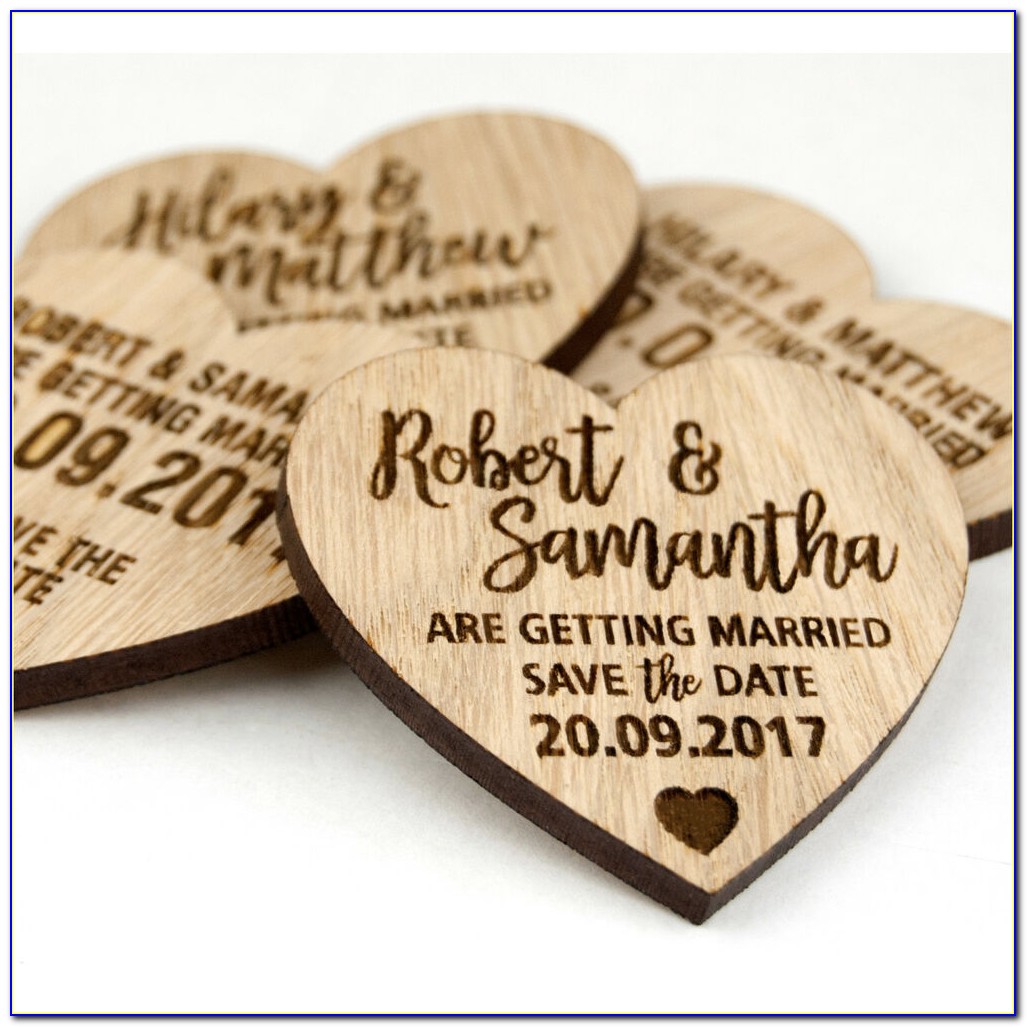 Wedding Invitations Magnets