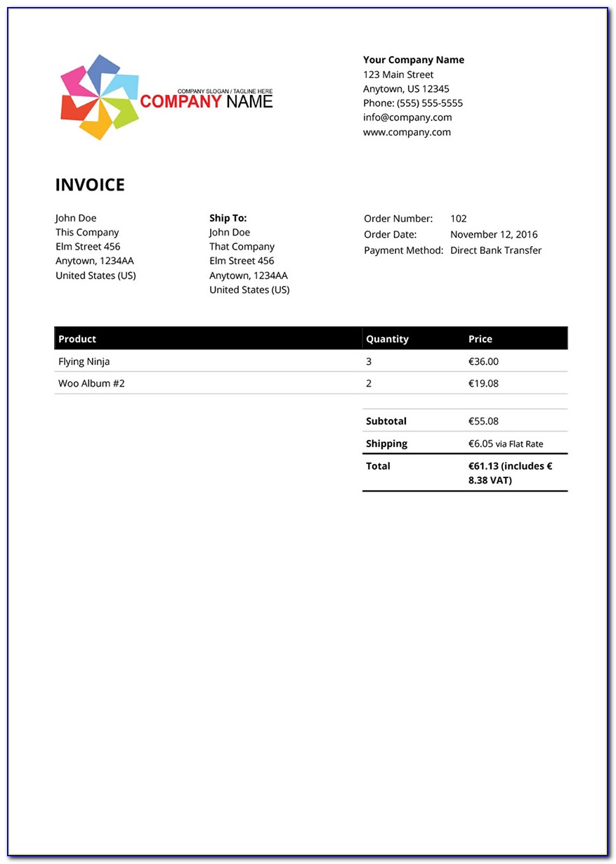 Woocommerce Pdf Invoices Packing Slips Delivery Notes And Shipping Labels