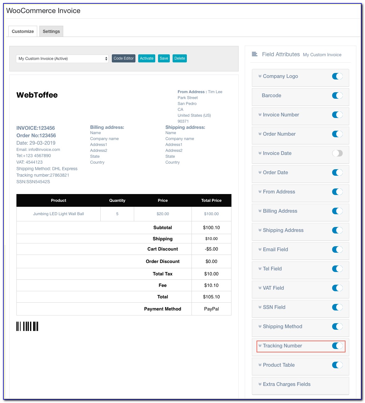 Woocommerce Pdf Invoices & Packing Slips Nulled