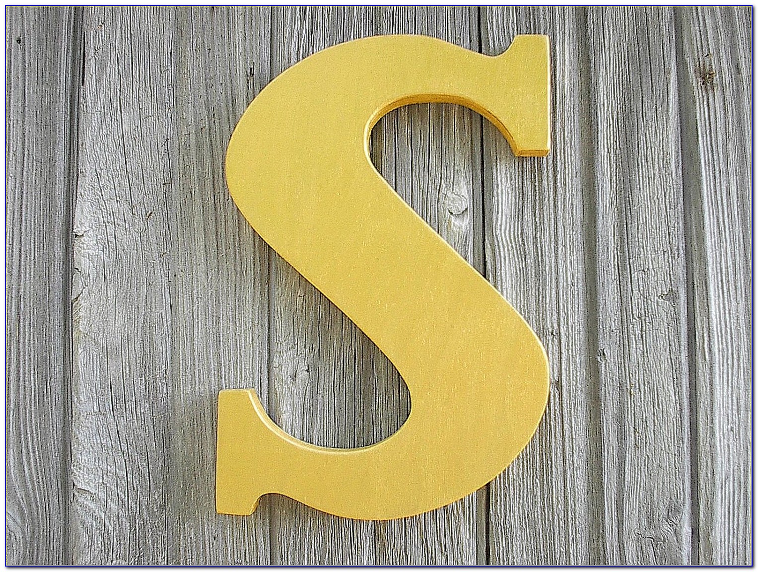 12 Inch Wooden Letters Standing