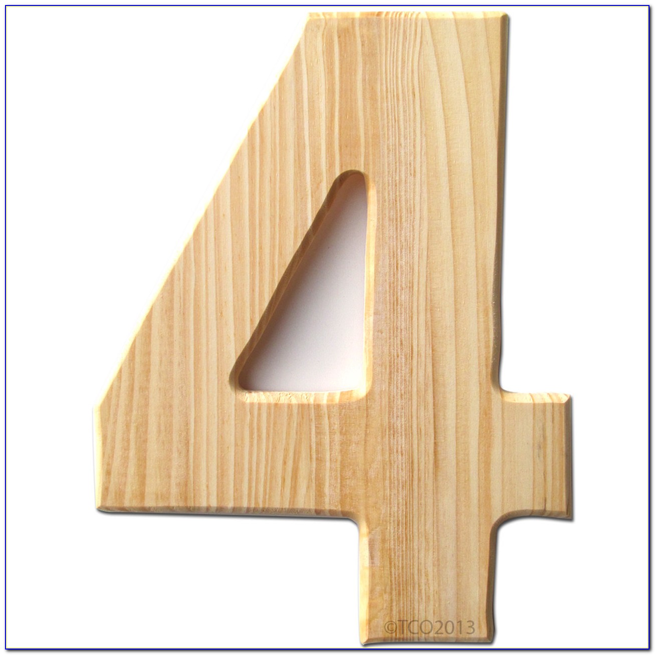 4 Inch Wooden Letters And Numbers
