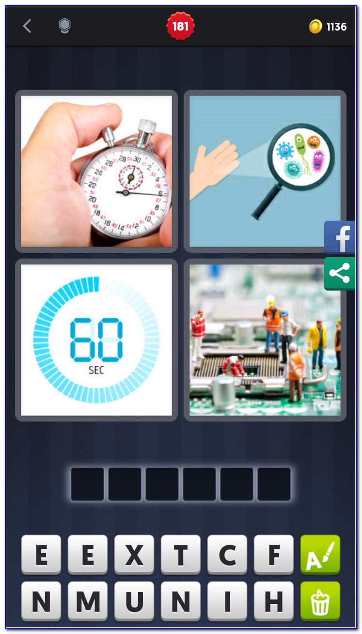 4 Pics 1 Word 6 Letters Answer