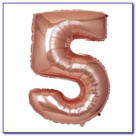 40 Inch Pink Letter Balloons