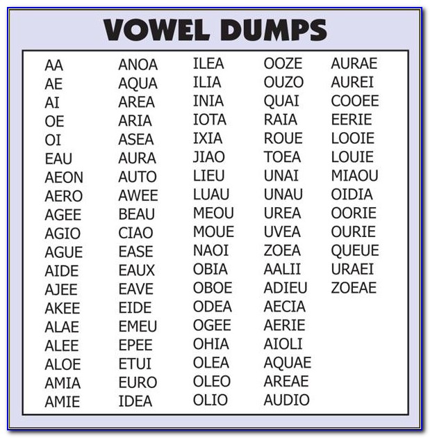 6 Letter Words With O As Fourth Letter