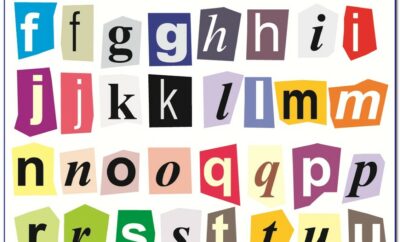 Abc Alphabet Letters Printable