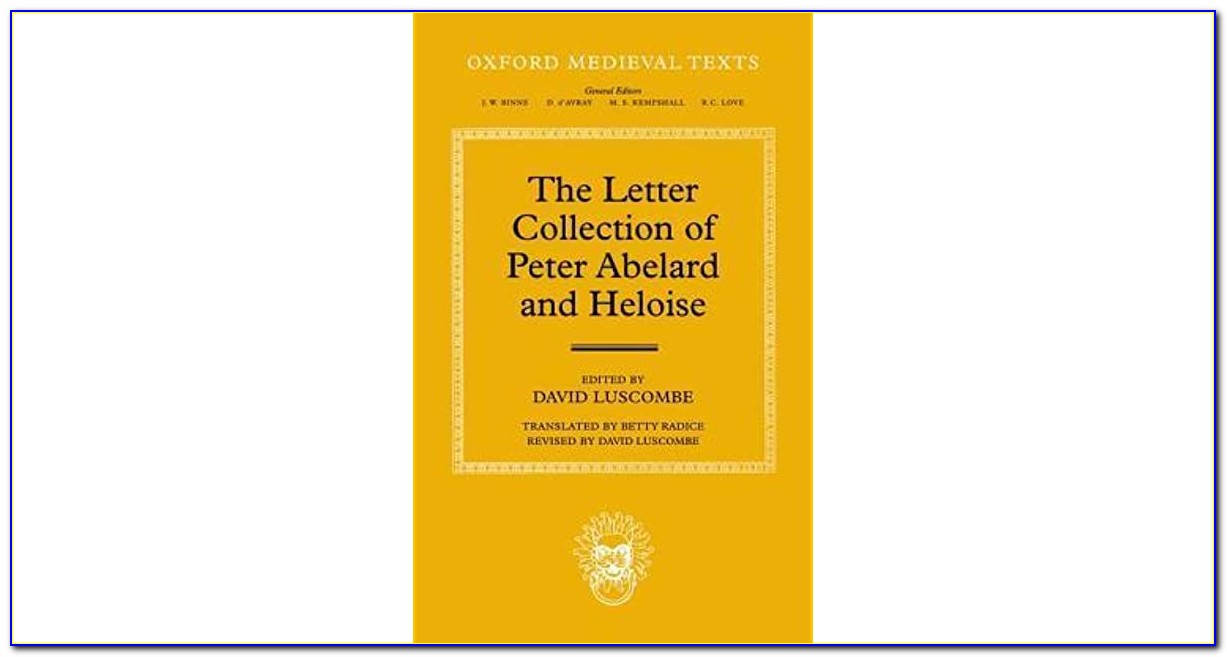 Abelard And Heloise Letter