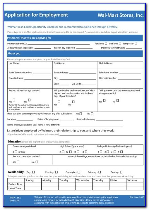 Ac Moore Application Form