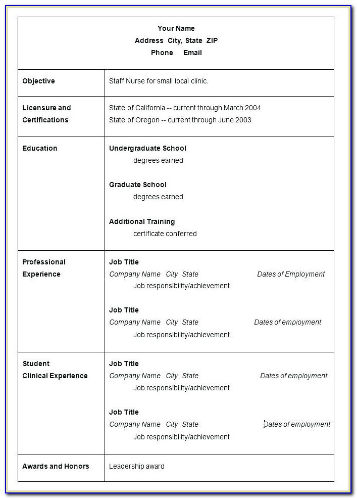 Attractive Resume Templates Free Download 2020