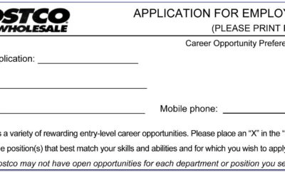 Costco Warehouse Jobs Applications