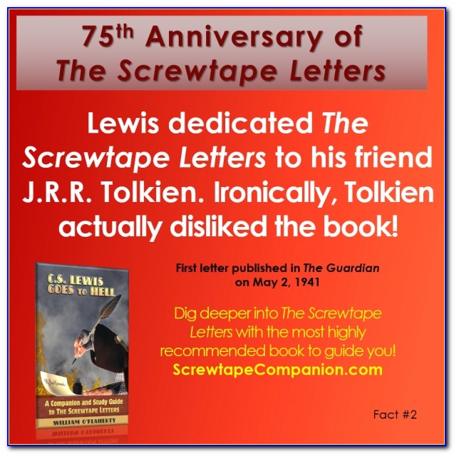 Cs Lewis Screwtape Letters Summary