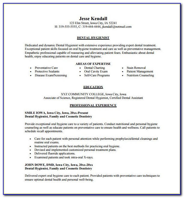 Dental Assistant Cover Letters For Resumes
