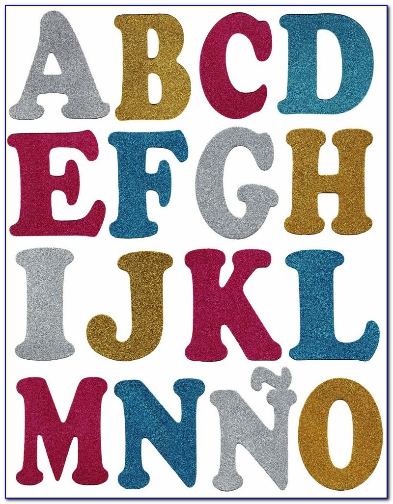 Foam Alphabet Letters And Numbers