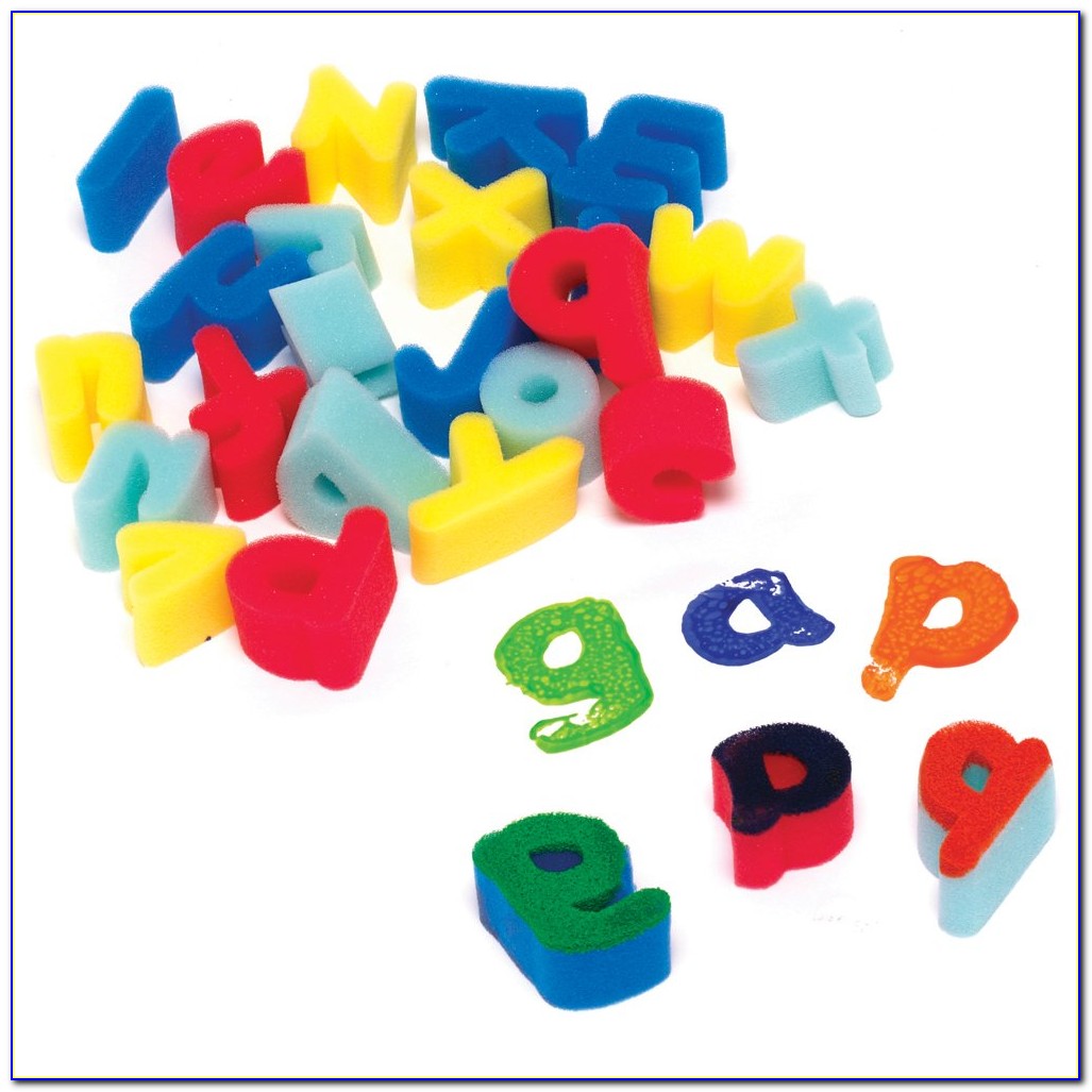 Foam Alphabet Letters Stickers