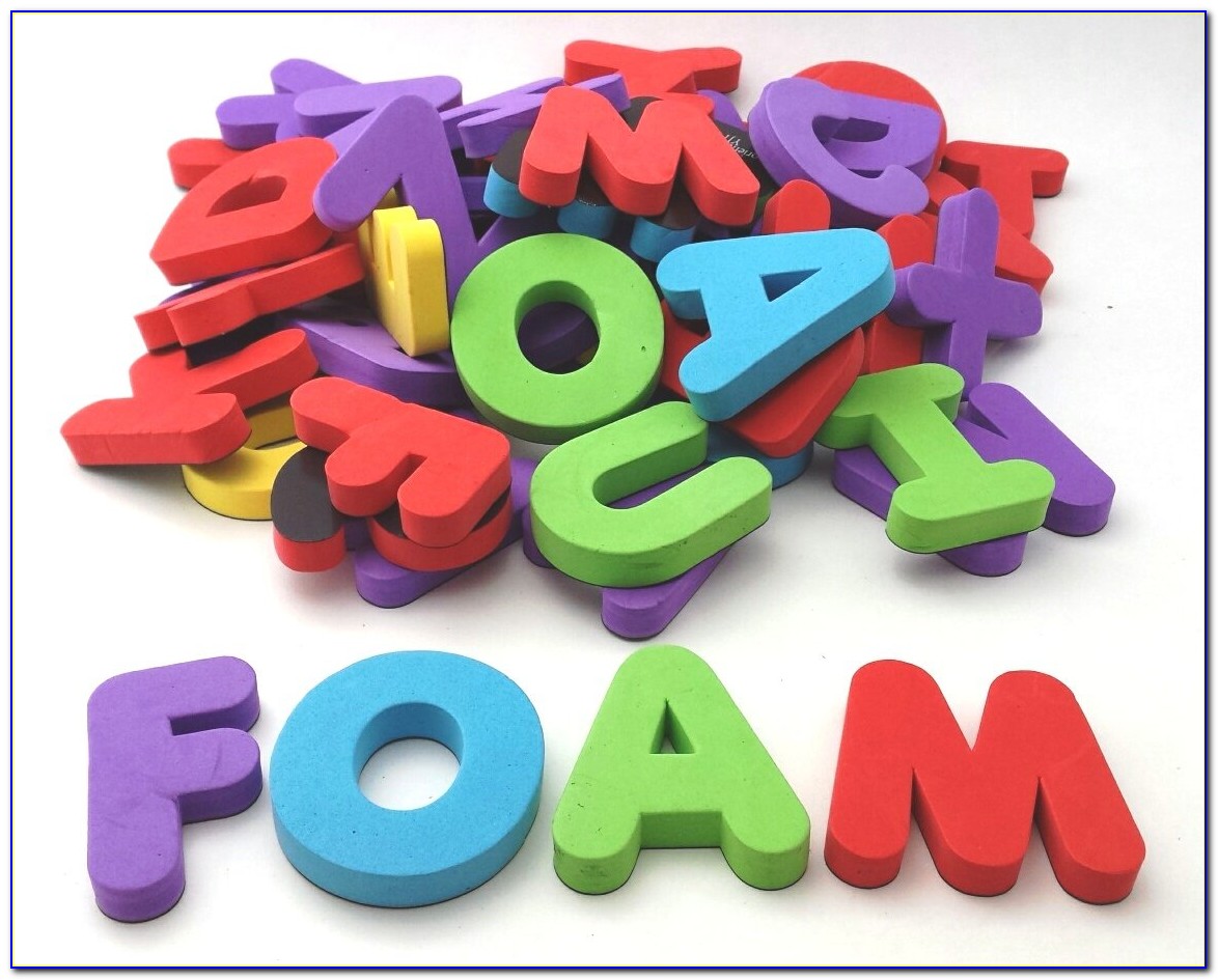 Foam Alphabet Letters Walmart