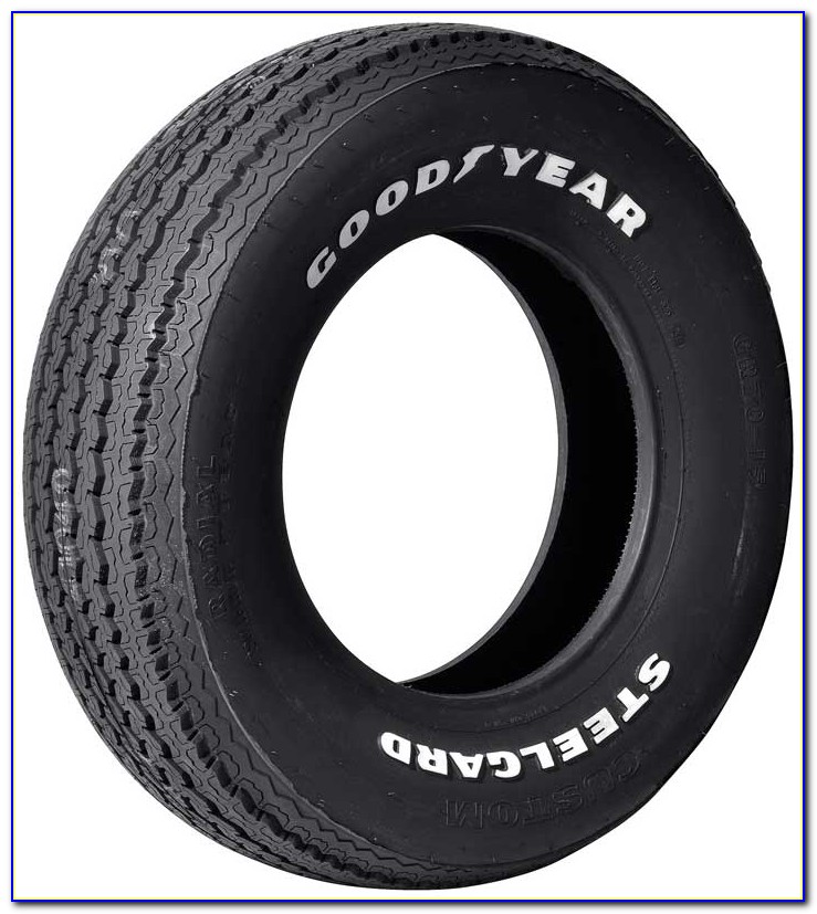Goodyear White Letter Motorcycle Tires