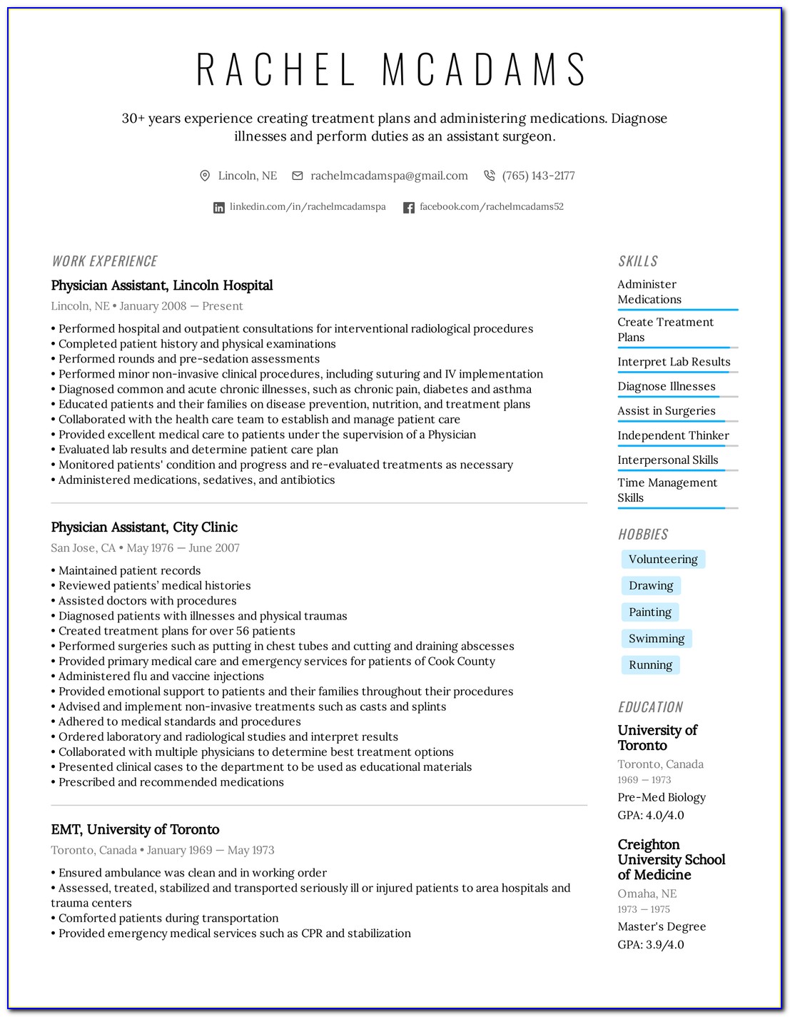 Help Typing A Resume
