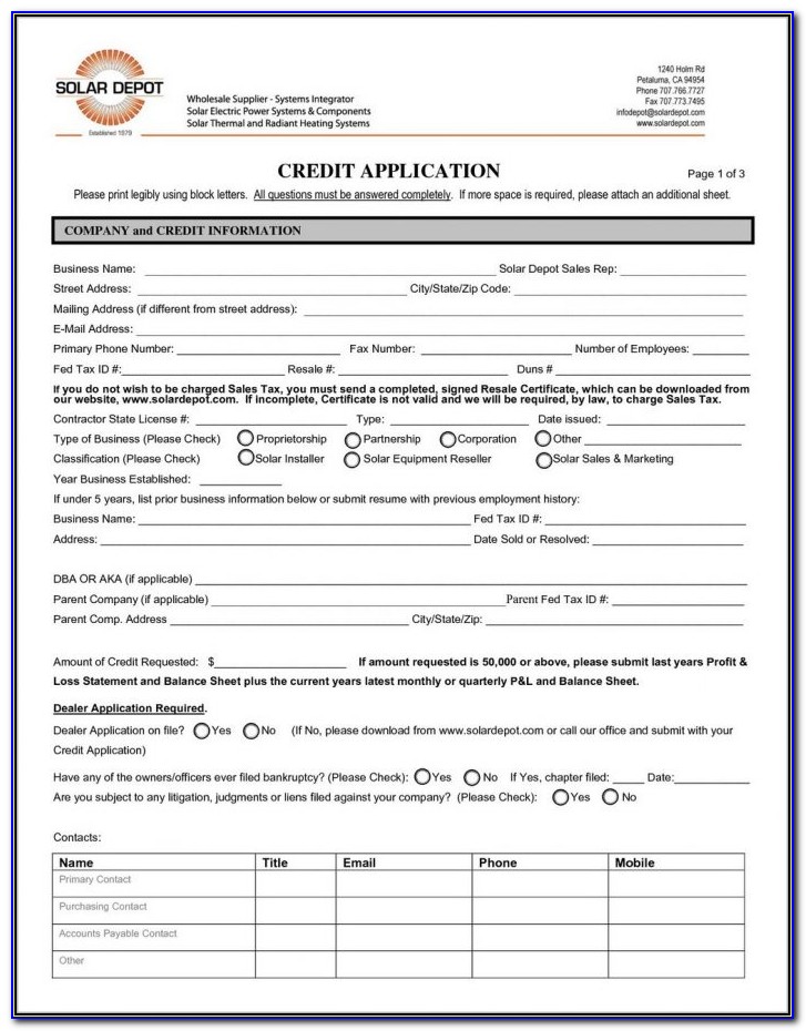 Home Instead Senior Care Application Form