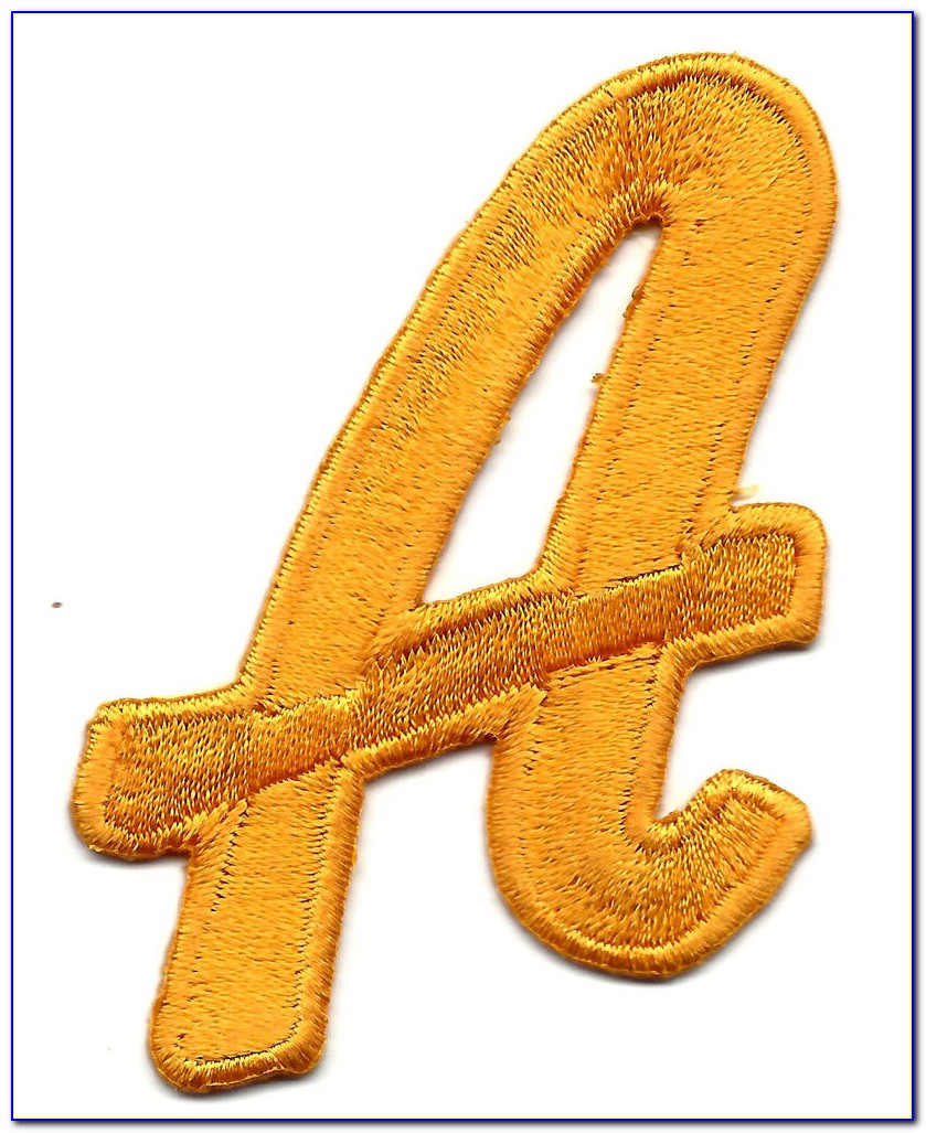Iron On Embroidered Letters Uk