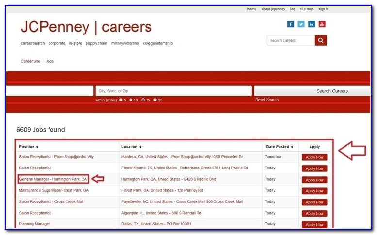 Jcpenney Warehouse Job Application