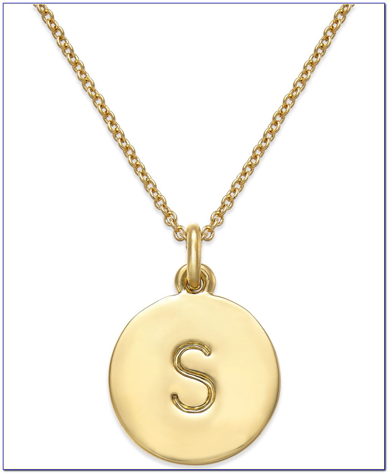 Kate Spade Letter Necklace Canada